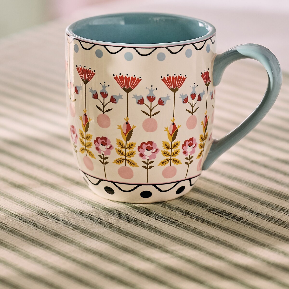 Painted Table Breakfast Mug blue, CATH KIDSTON