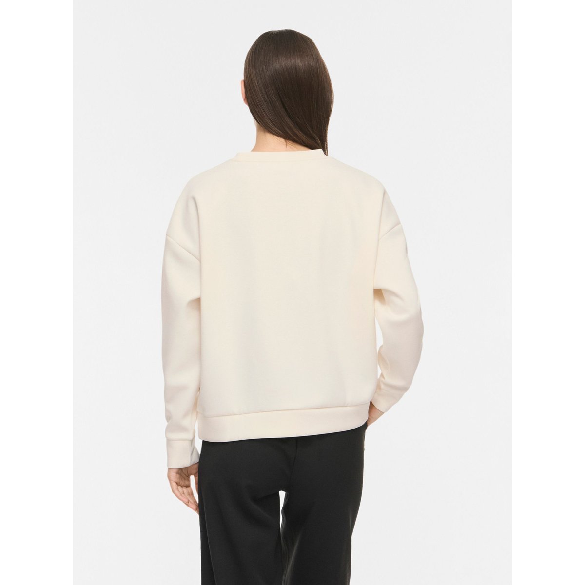 Sweat-Shirt À Manches Longues gris - birch1, VILA
