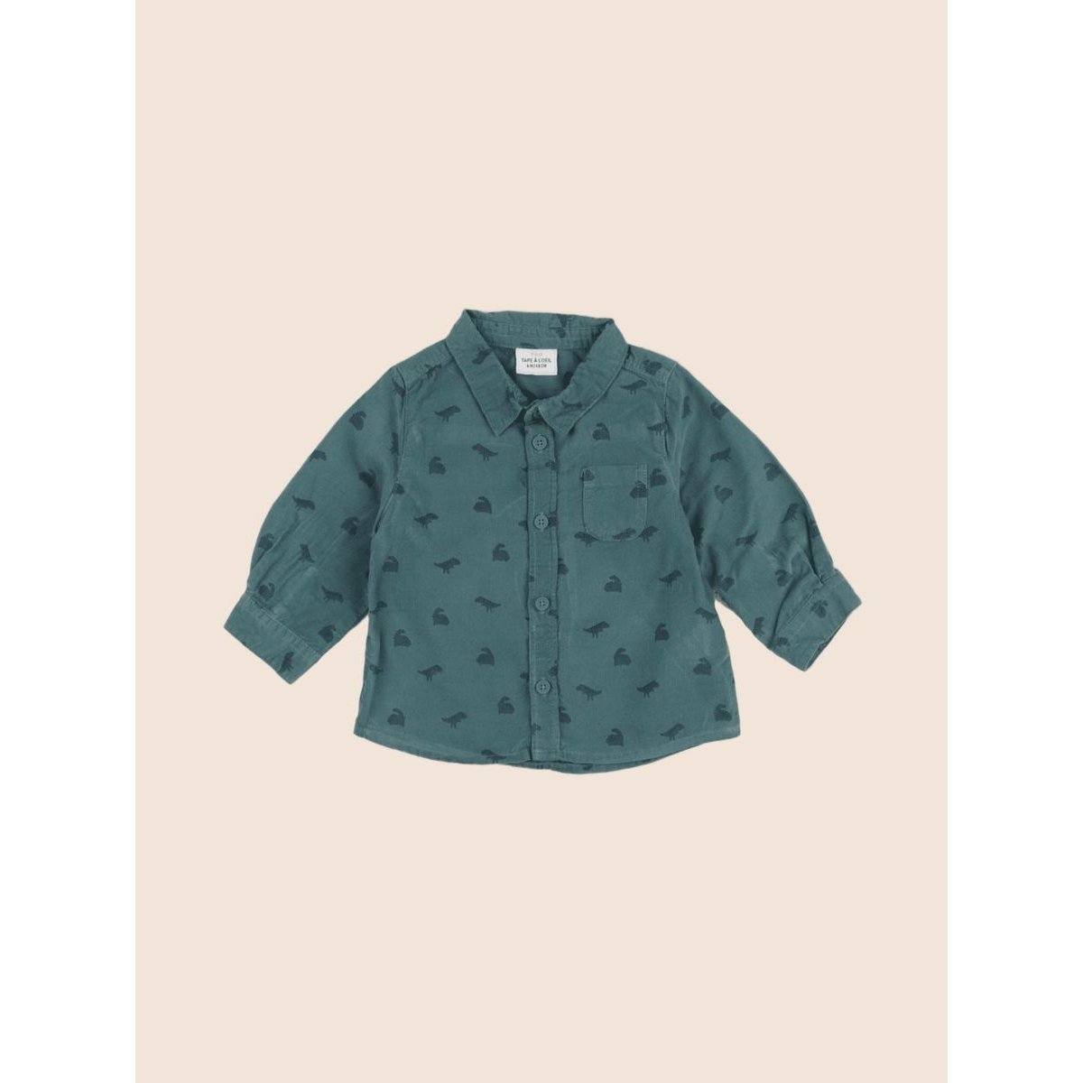 Chemise - Très bon état vert, TAPE A L'OEIL