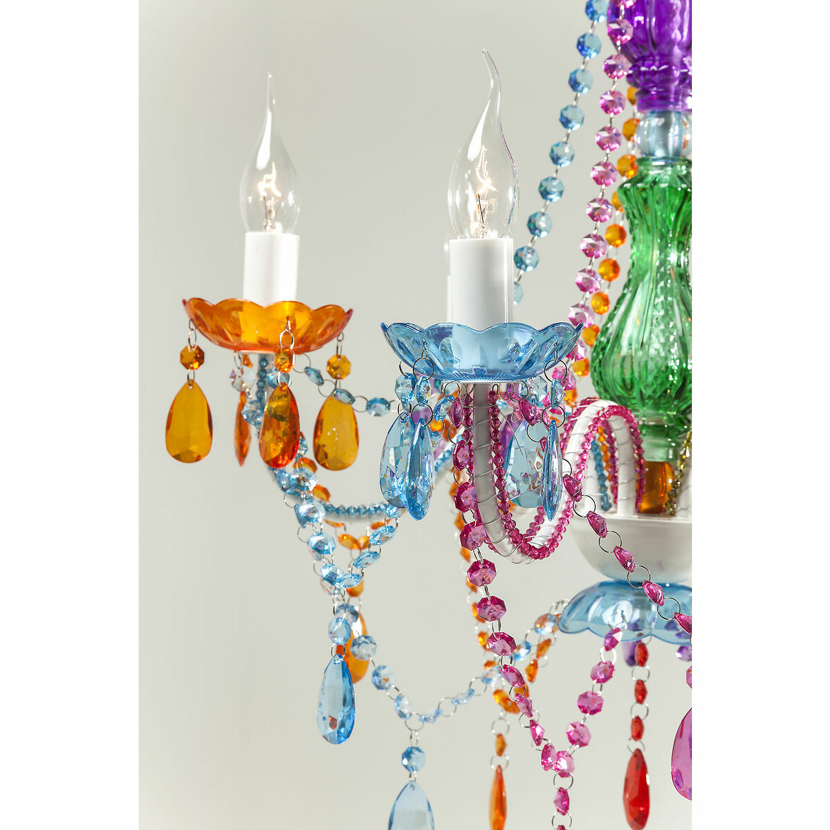 Pendant Lamp Starlight Rainbow 6-Branched multi-coloured, KARE DESIGN