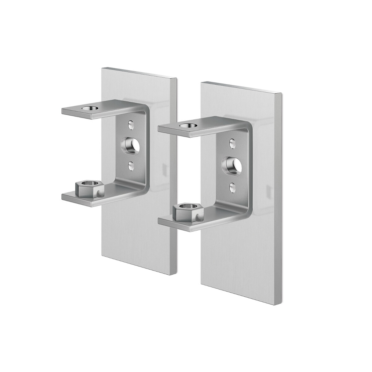 Suporte de parede Linea (lote 2), ZACK inox, ZACK