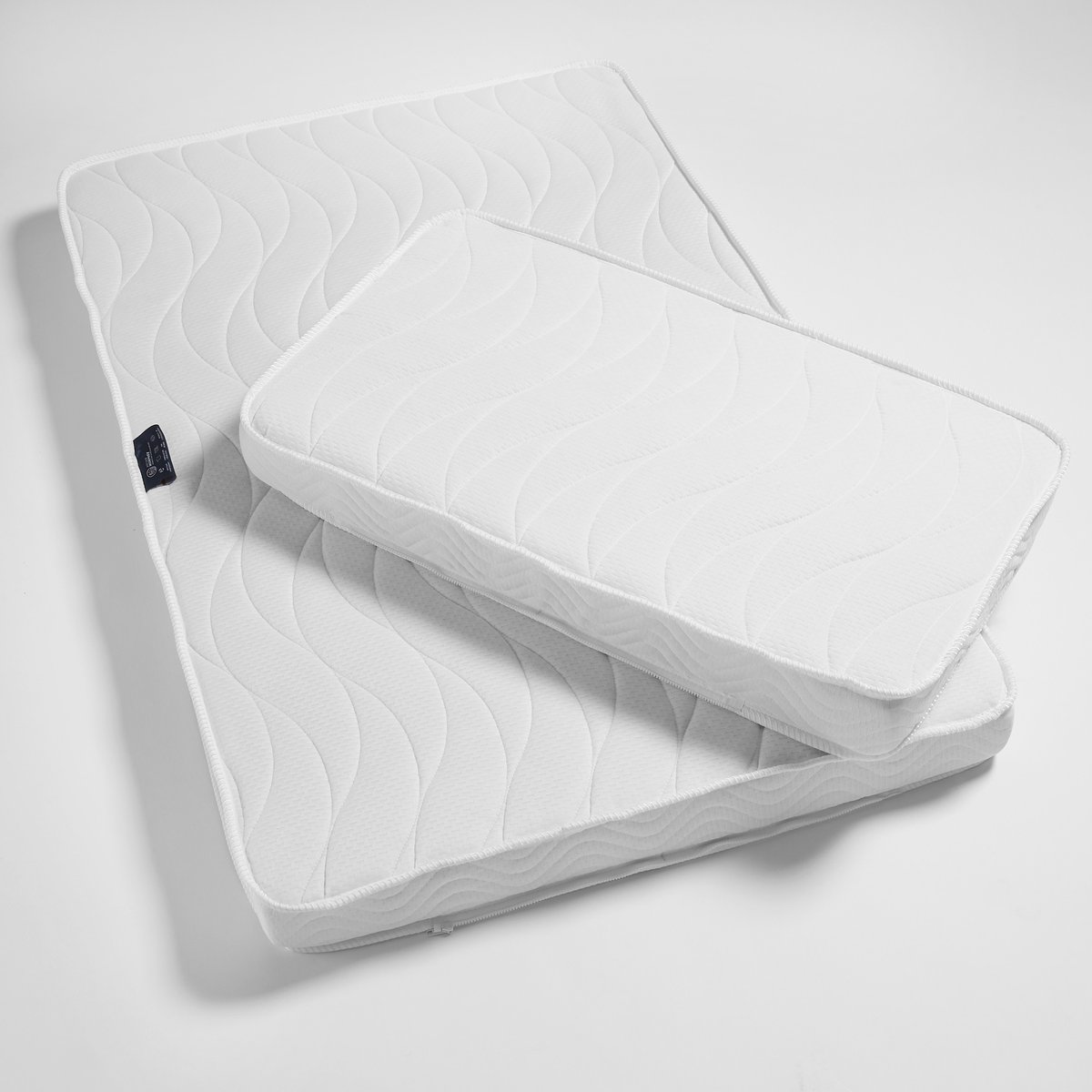 Matelas évolutif 90x140 à 90x200cm blanc, LES MATELAS DE MORPHEE