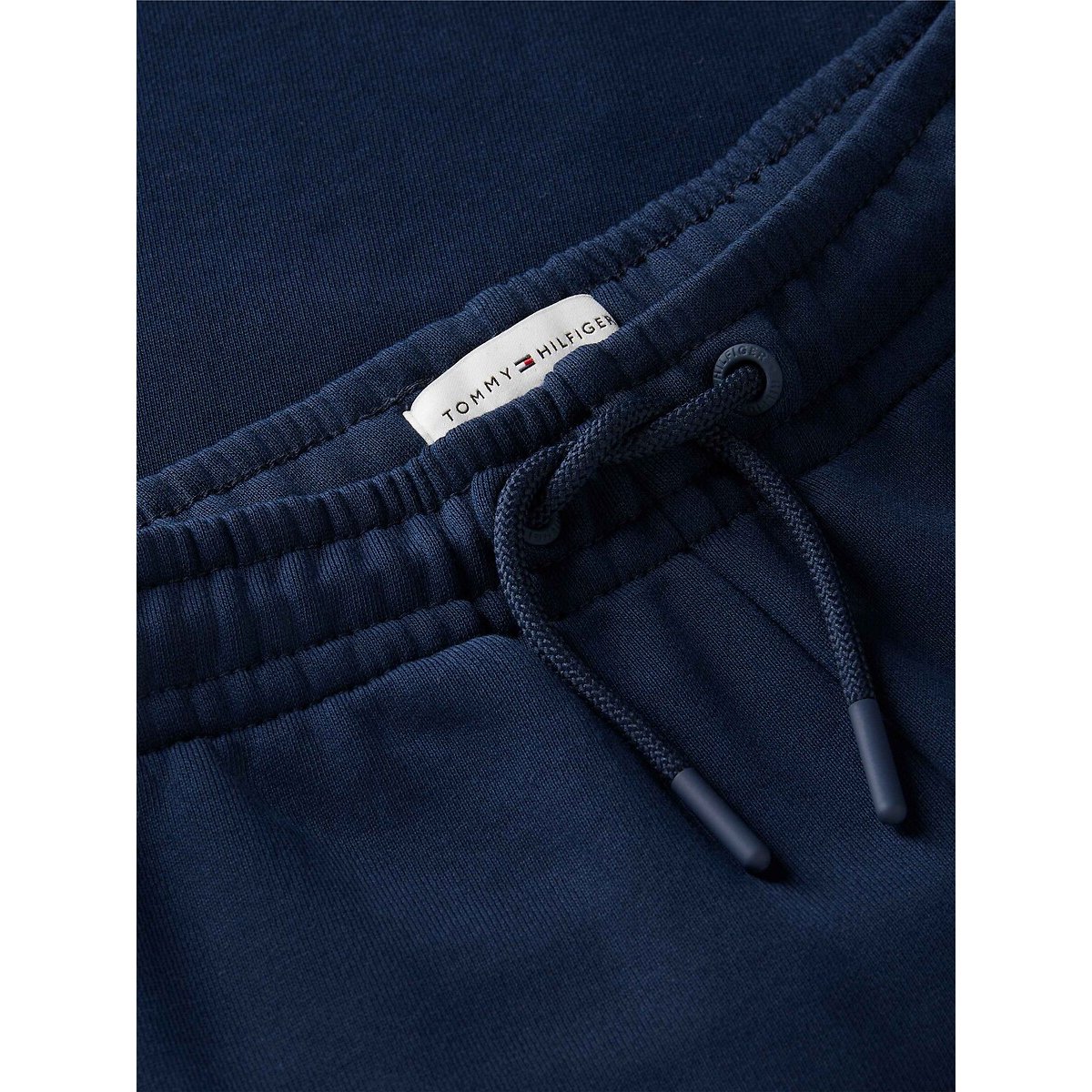 Pantalón de chándal con logo bordado azul marino, TOMMY HILFIGER