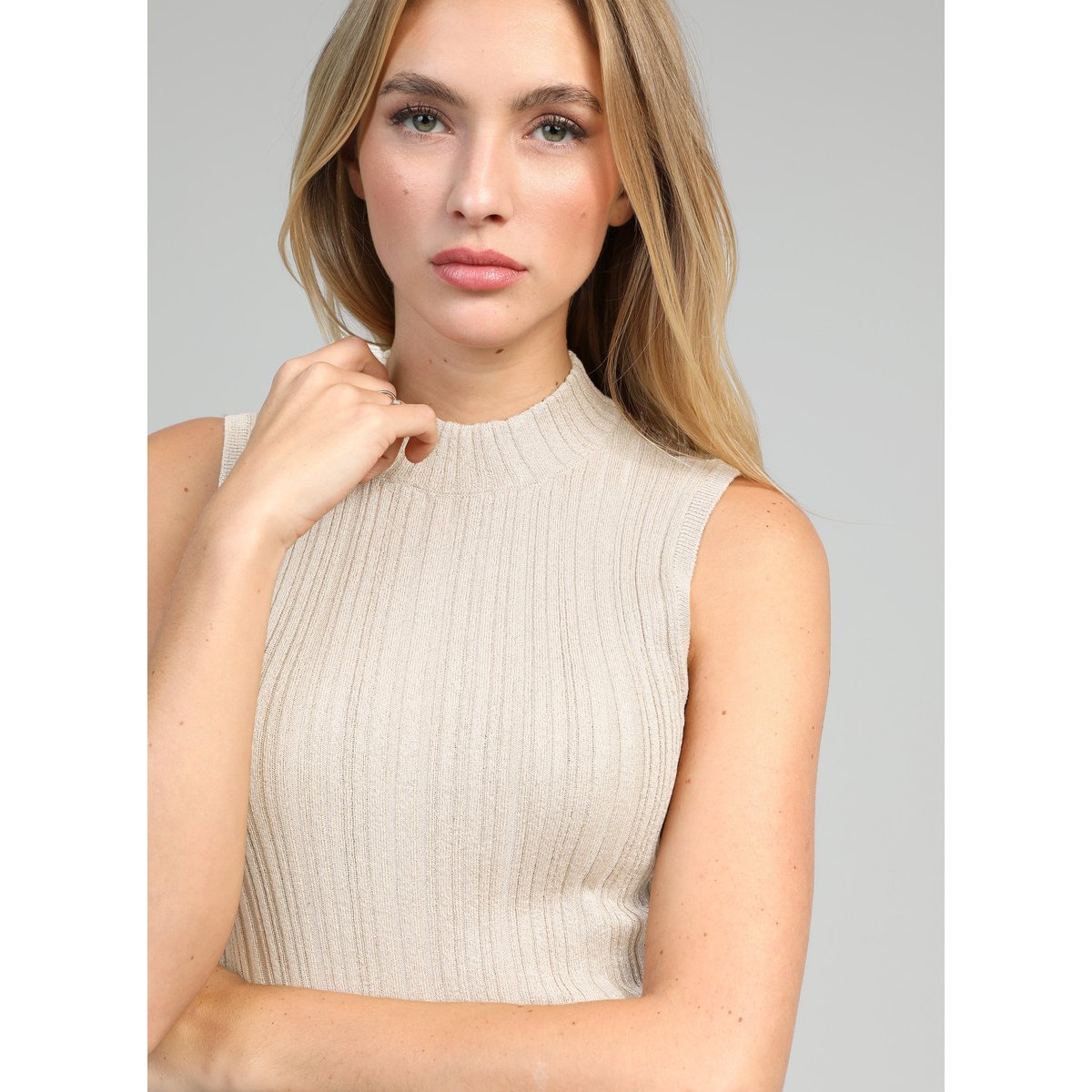 Debardeur LUXIE sable, AN'GE