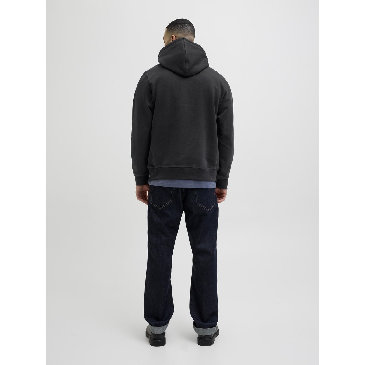 Sweat À Capuche black 1, JACK & JONES