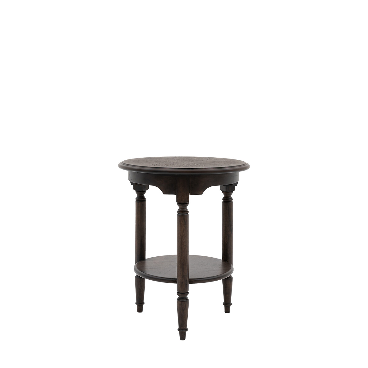 Meford Antique Solid Wood Side Table walnut, ÉDITÉ