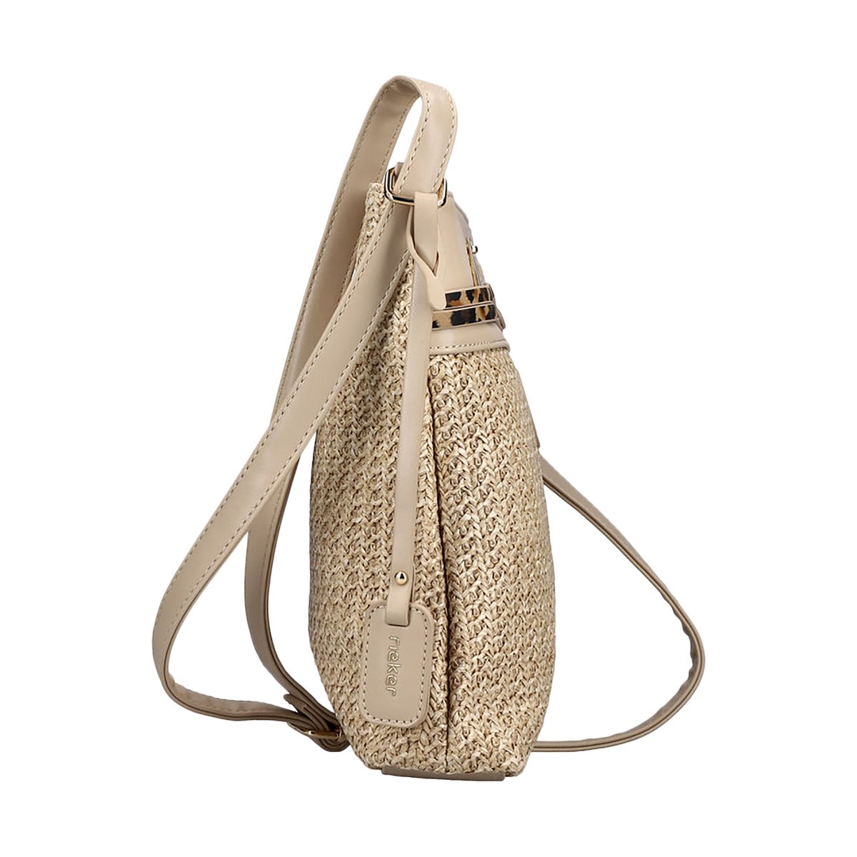 Sac à Bandoulière Leo beige - combi, RIEKER