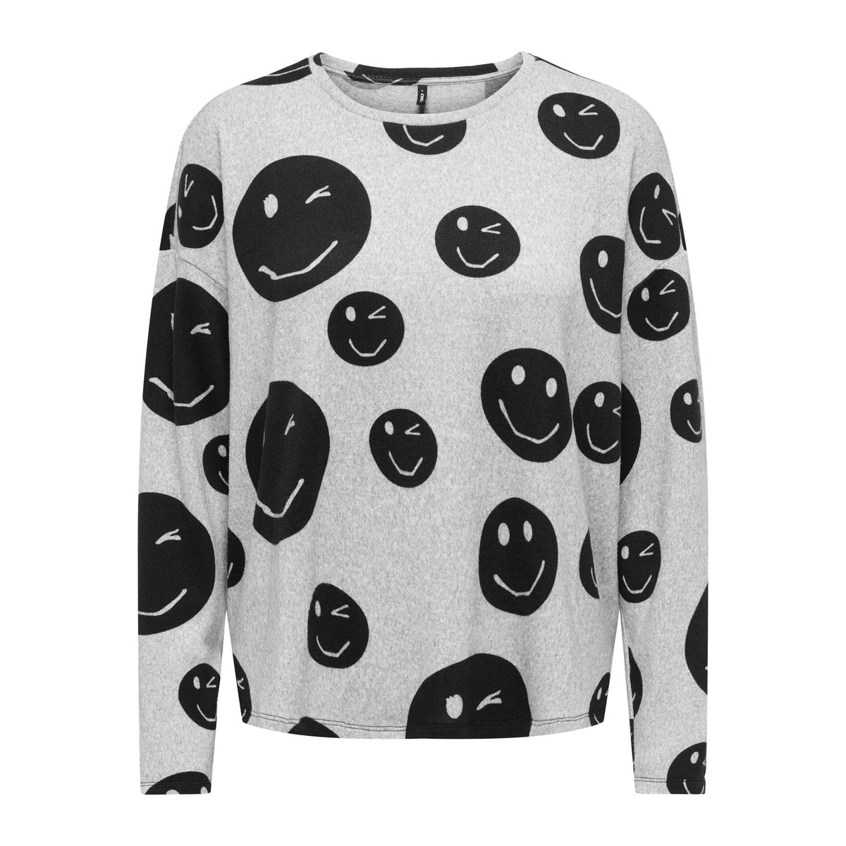 Top light grey melange 2, ONLY
