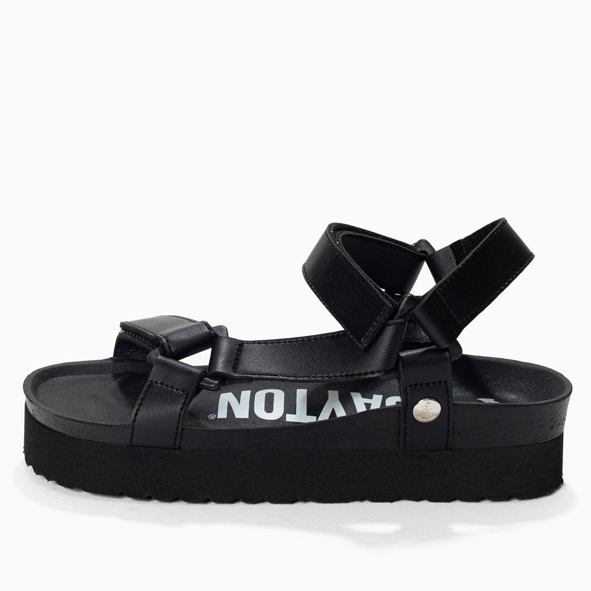 Sandales RIGONI noir, BAYTON