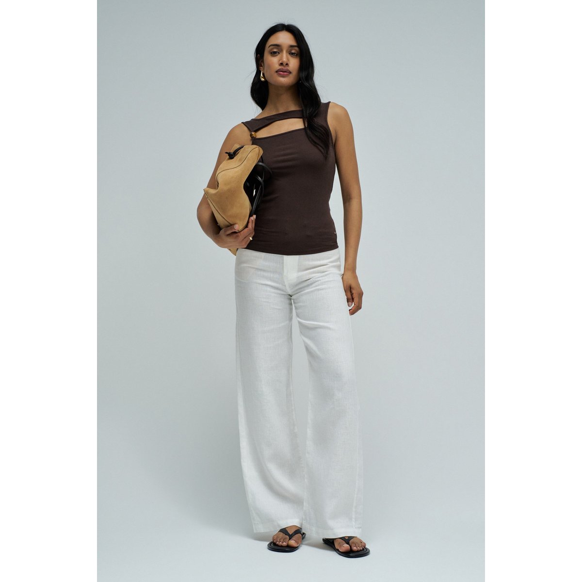 HAUT CANNELÉ marron, SALSA JEANS