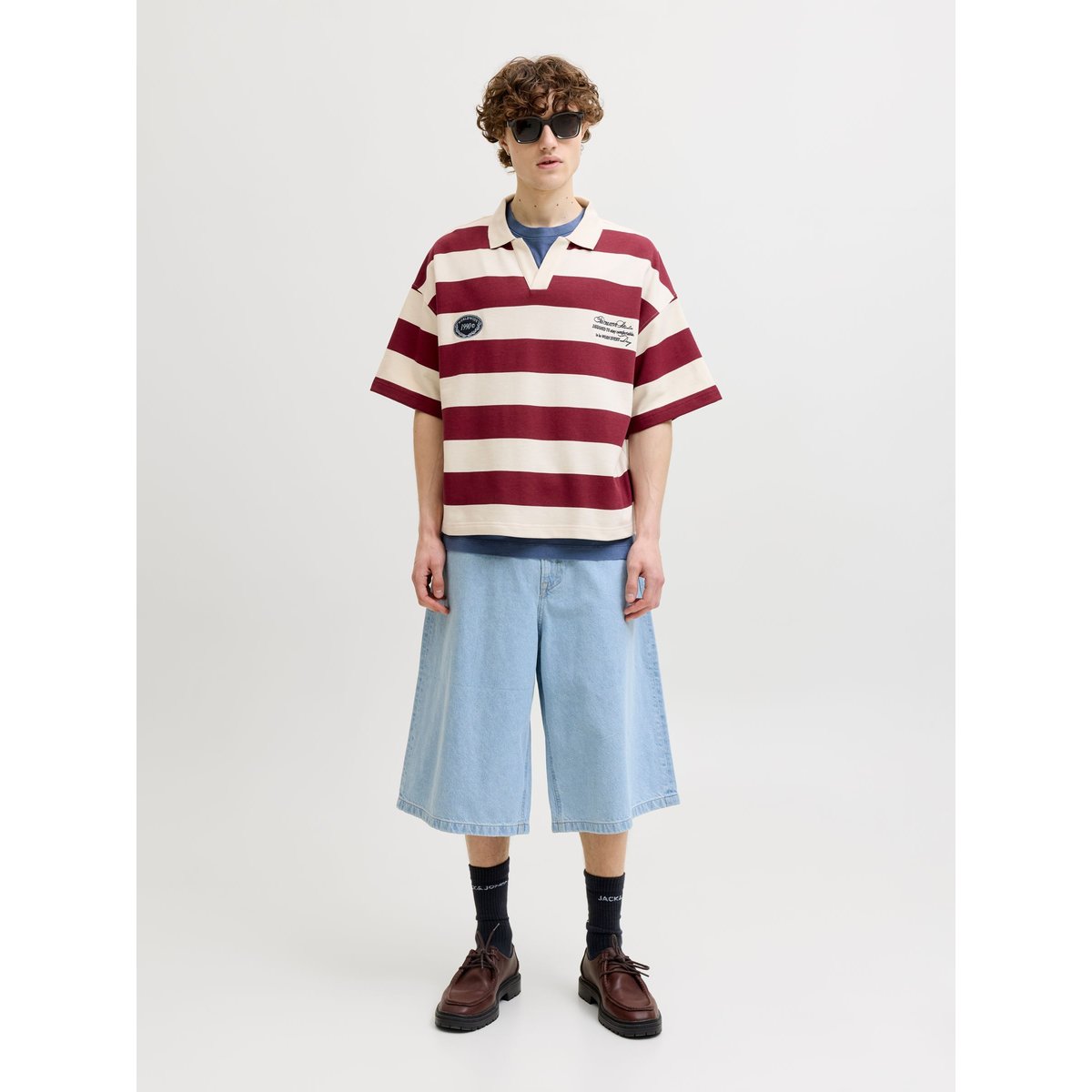 Sweat-Shirt tibetan red, JACK & JONES