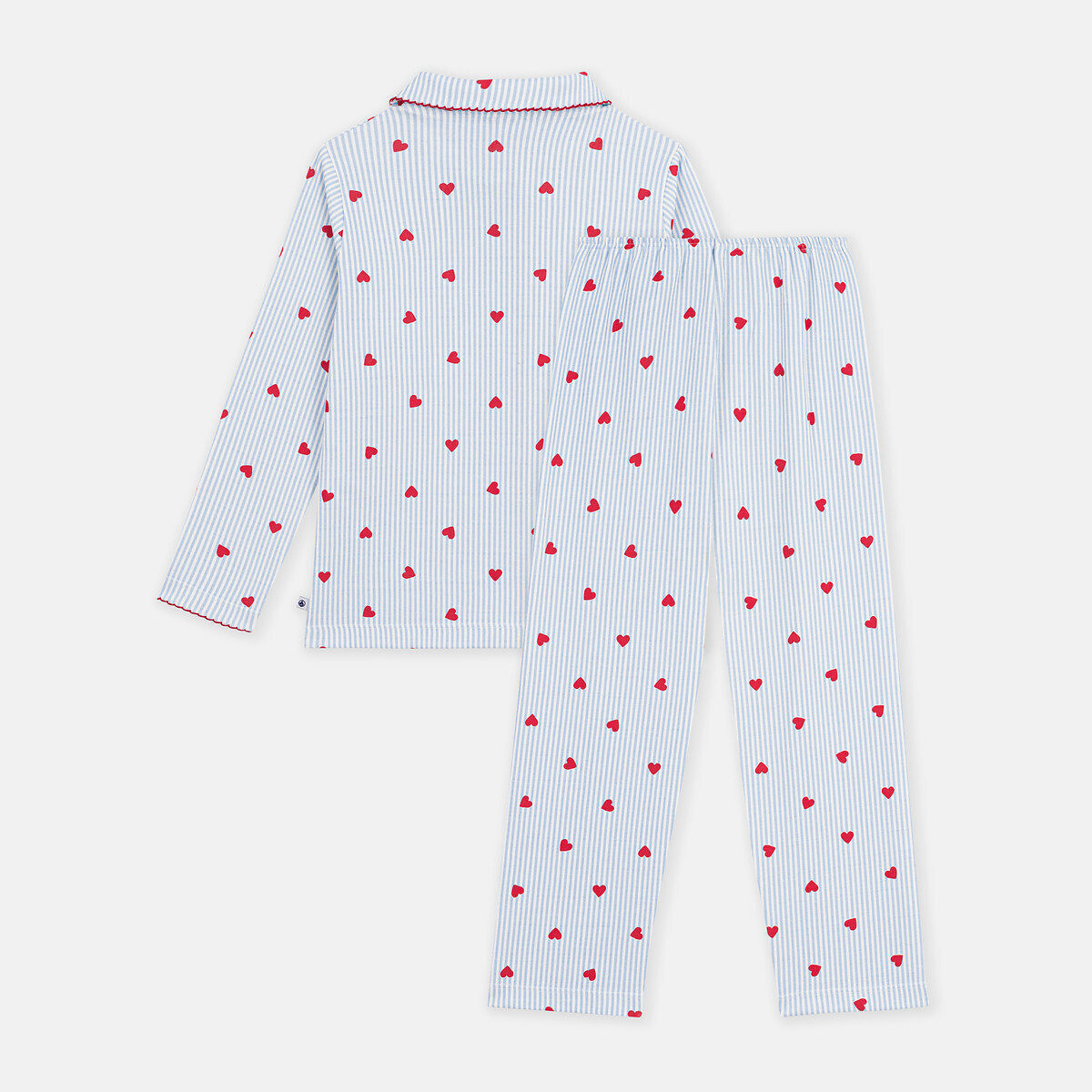 Children's Two-Piece Pyjama Set printed, PETIT BATEAU