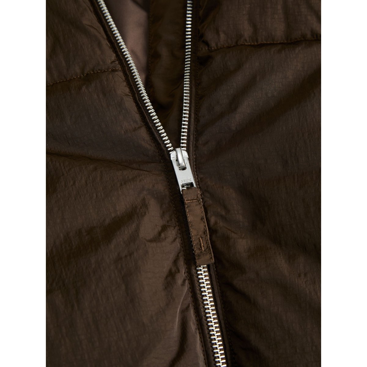 Doudoune marron - demitasse 1, JJXX