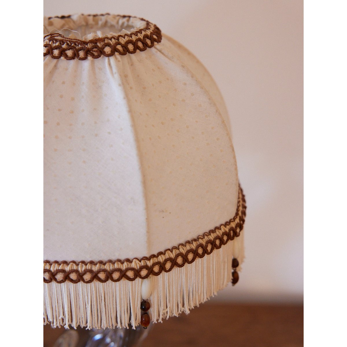 Petite lampe en cristal vintage  Julia N°1063 - Bon état transparent, DEBONGOUT