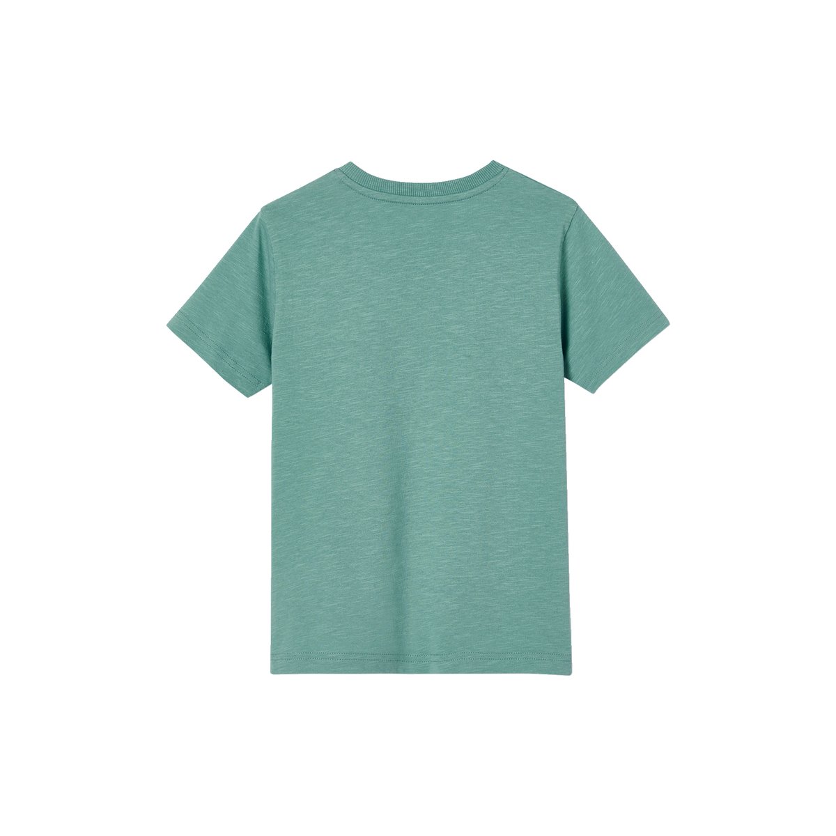 T-shirt couleur manches courtes sauge, VERTBAUDET