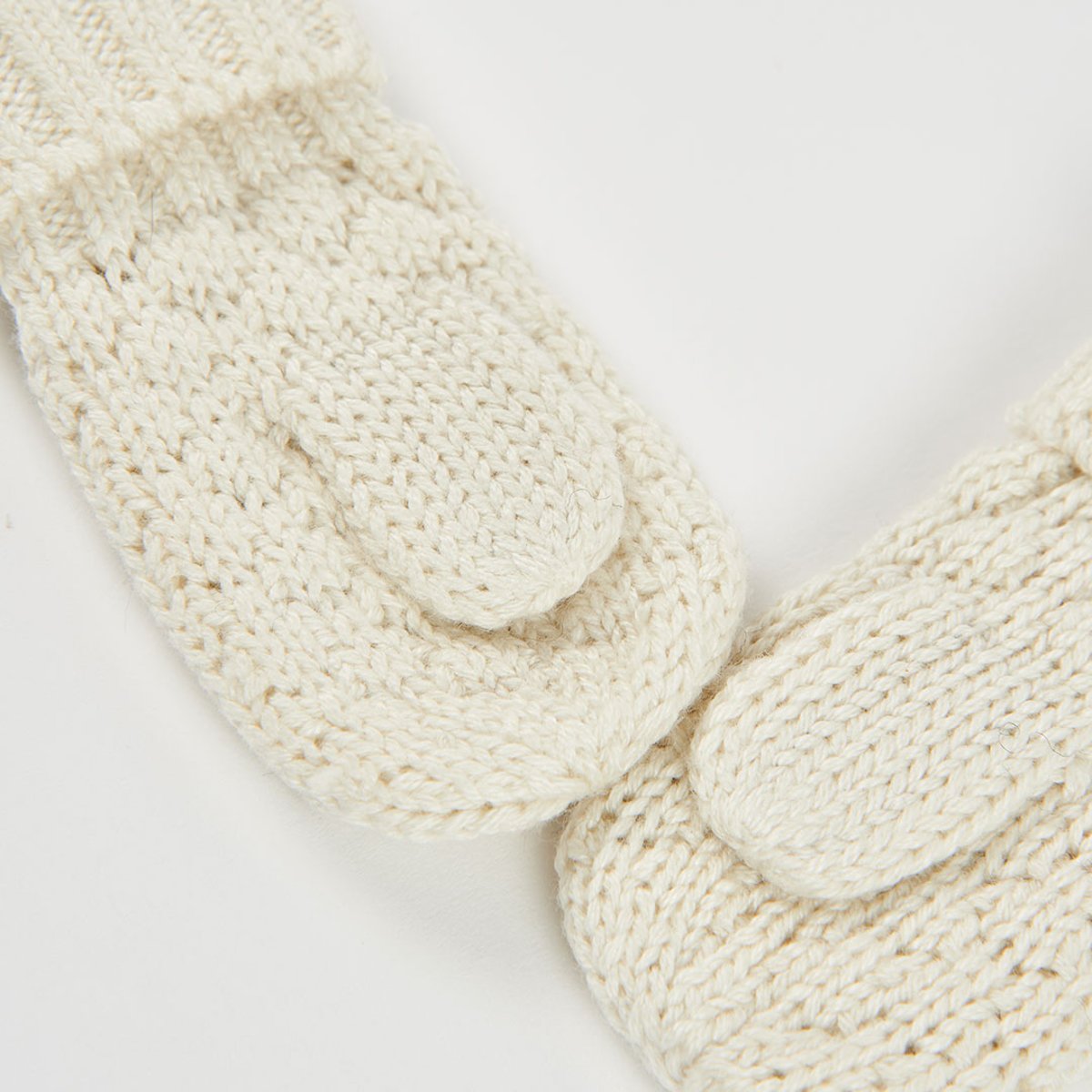 Moufle bébé blanc, BOBOLI