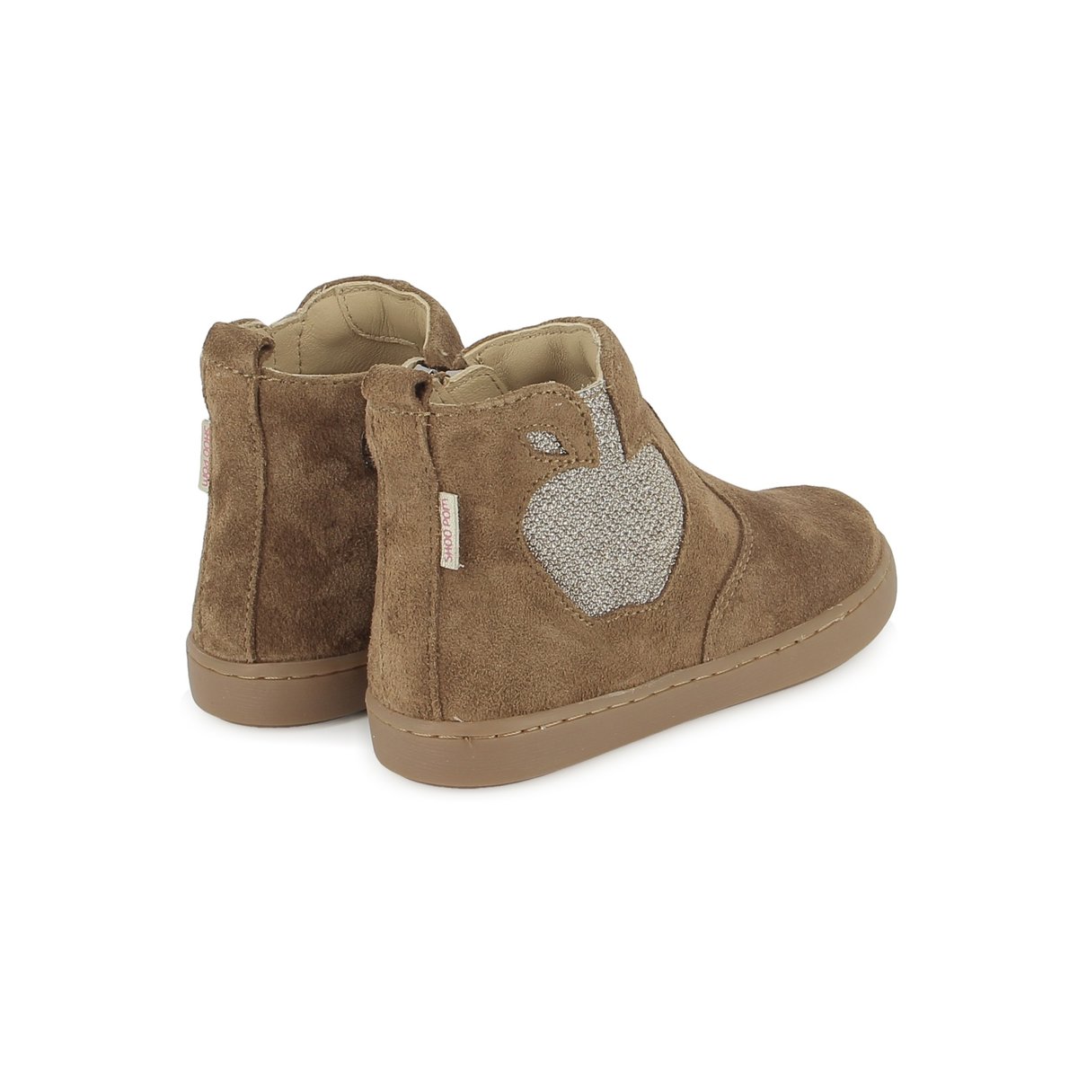 Bottine à Zip PLAY NEW APPLE camel, SHOO POM