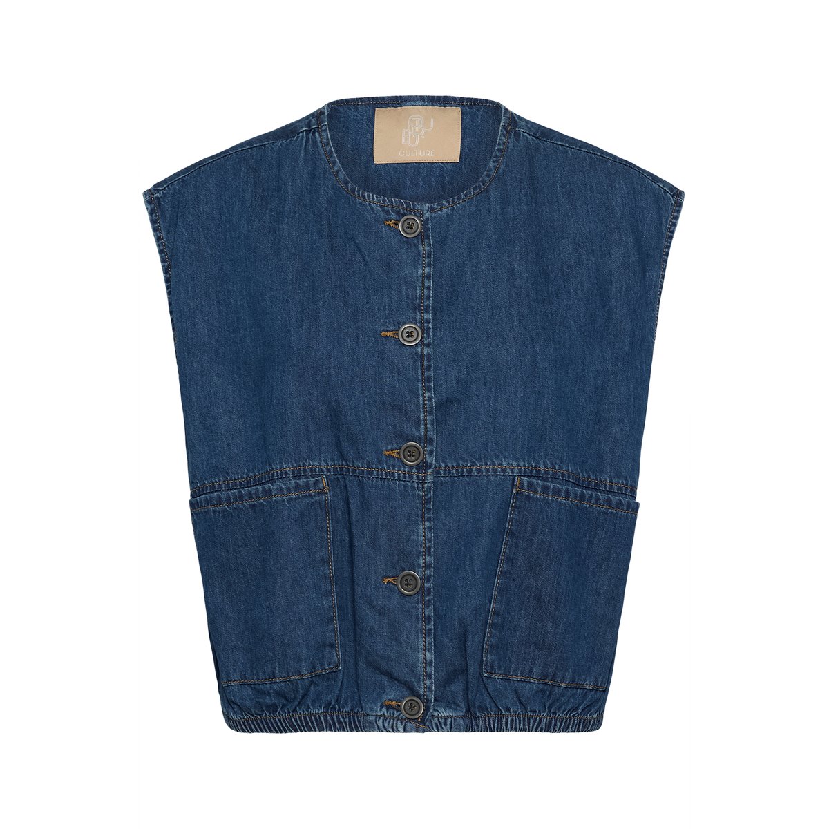 Manteau bleu dark blue wash, CULTURE