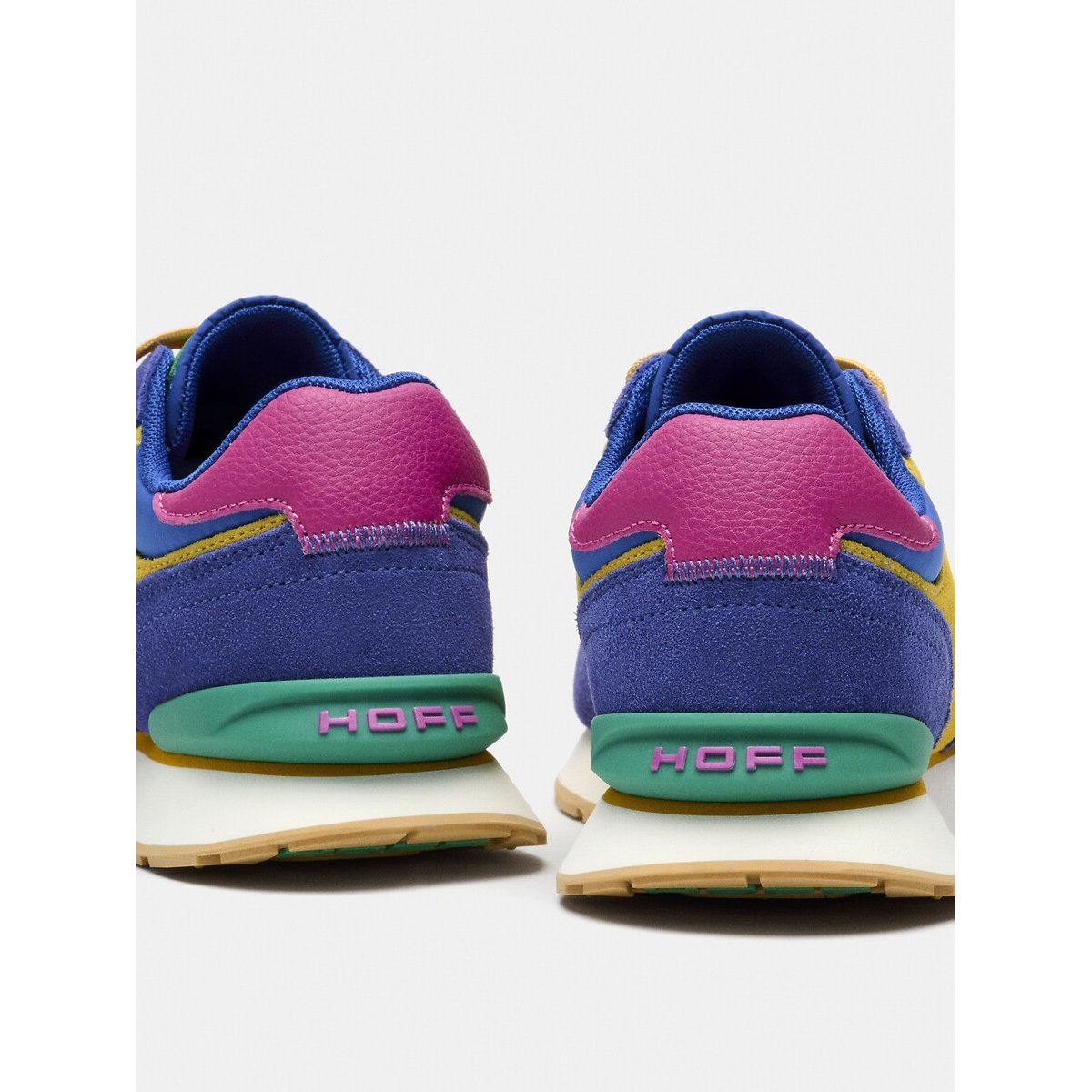 Baskets en cuir City Dopamine bleu électrique, HOFF