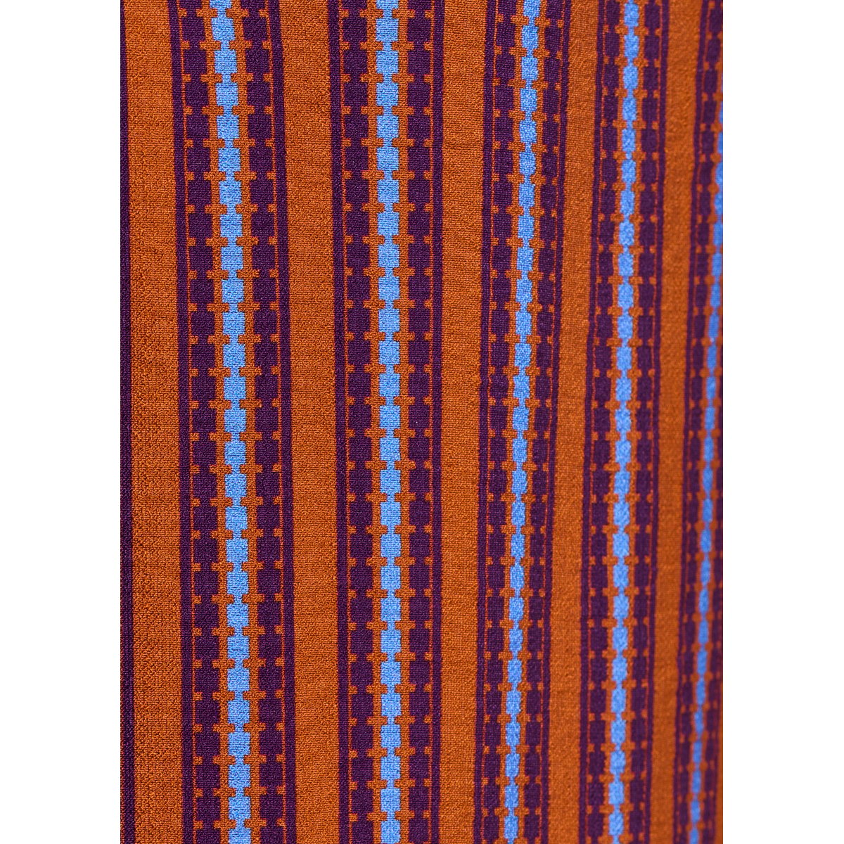 Pantalon large rayé figue/tandoori, LA FEE MARABOUTEE