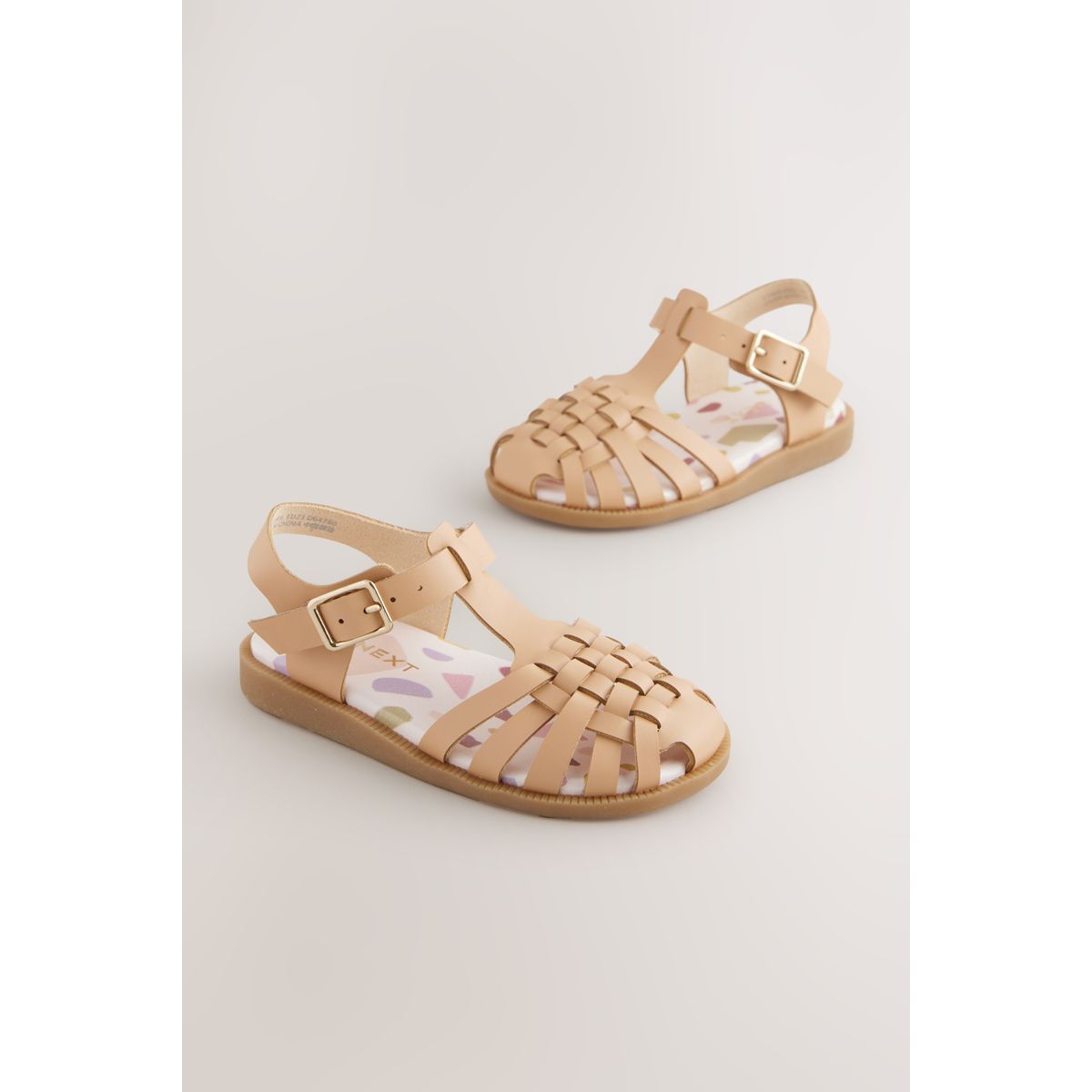 Sandales fisherman marron fauve, NEXT