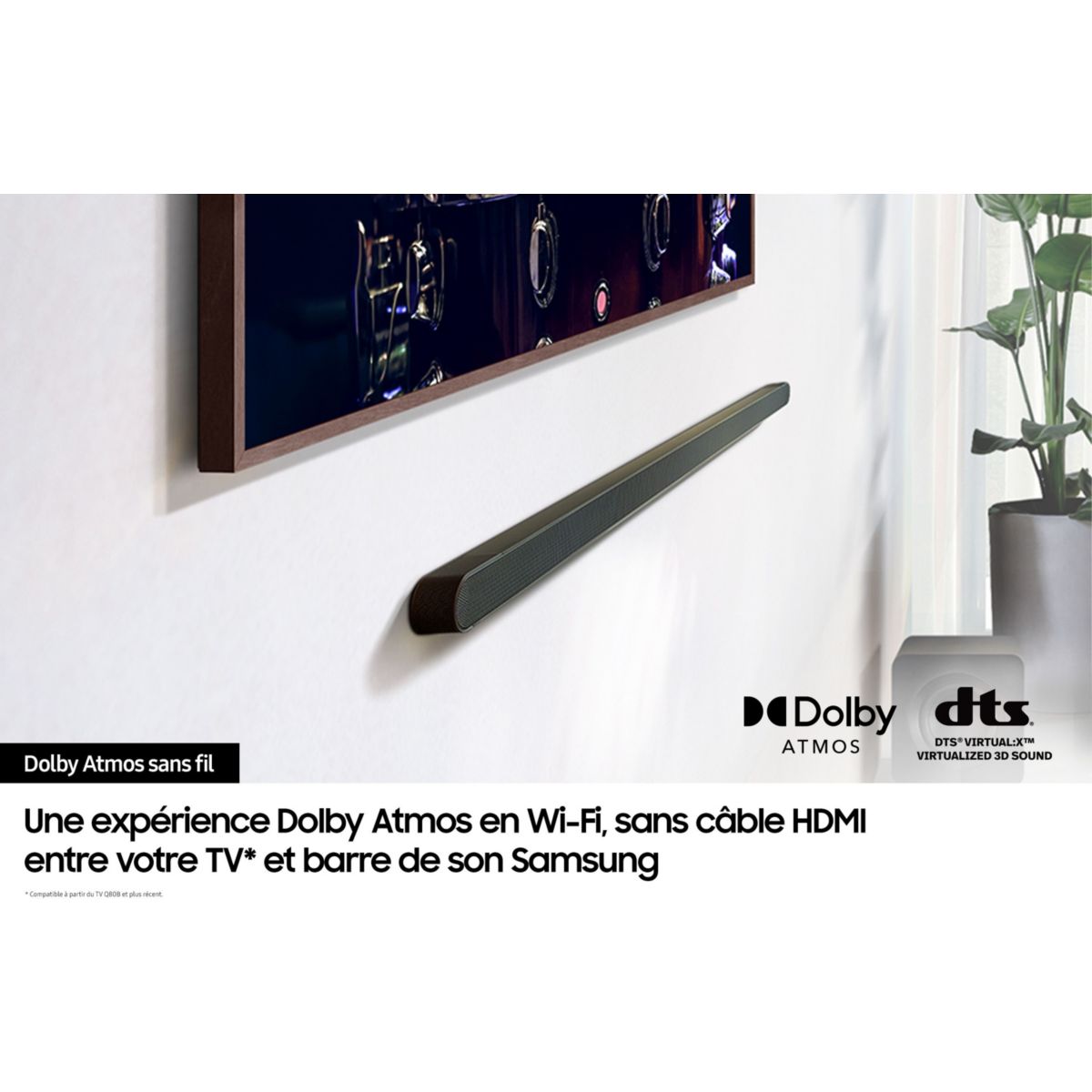 Barre de son HW-S810D noir titane, SAMSUNG