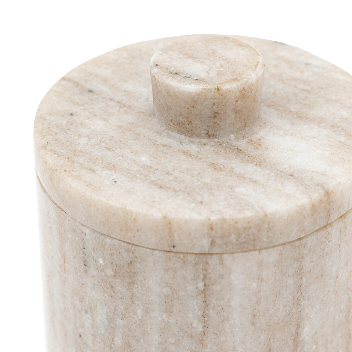 13cm Tarragona Marble Storage Jar brown , ÉDITÉ