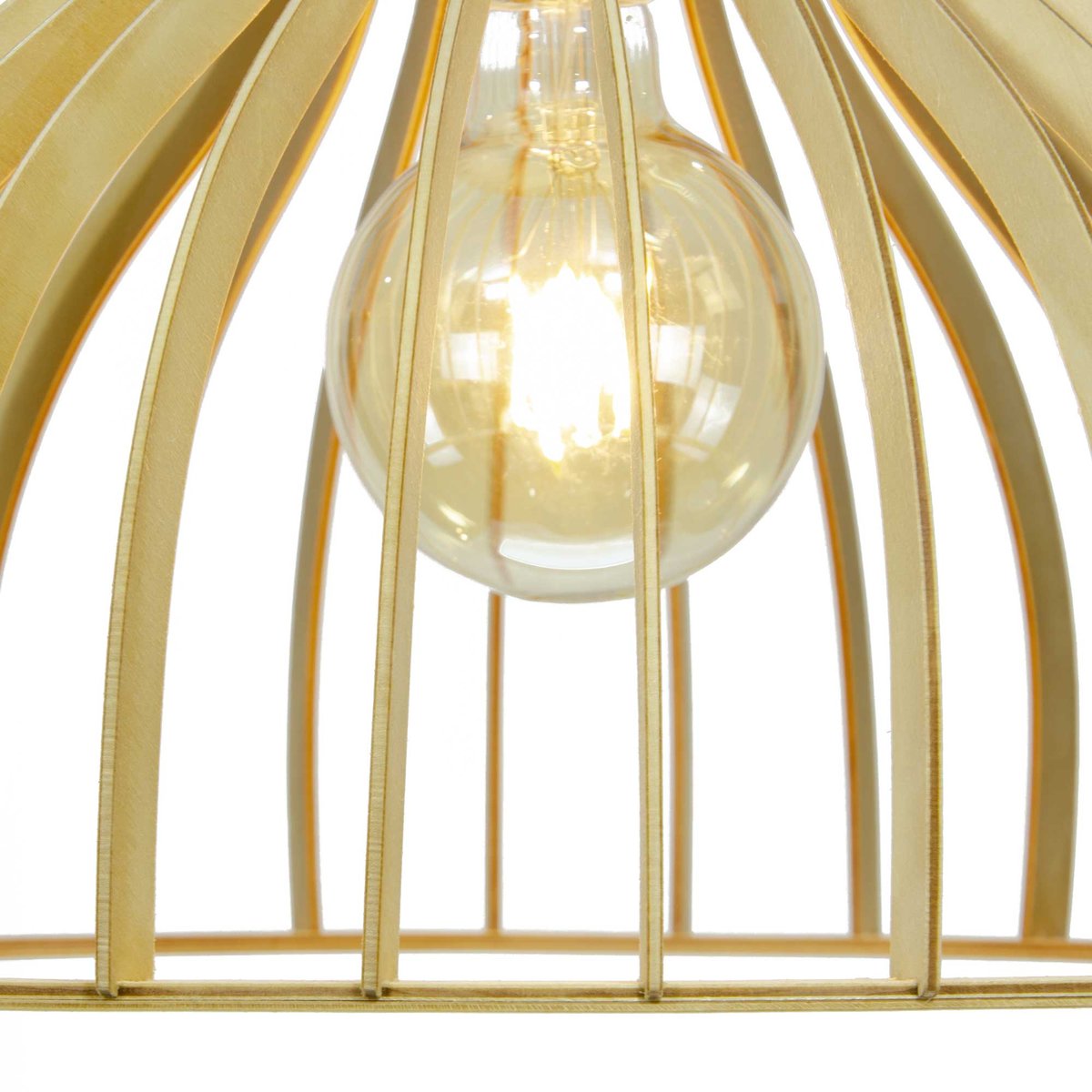 Suspension en bois de peuplier, BISTONE naturel, C-CREATION