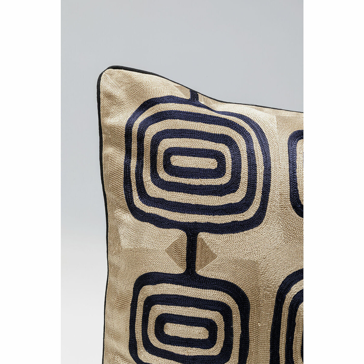 Coussin Catena Square 50x50cm gris, KARE DESIGN