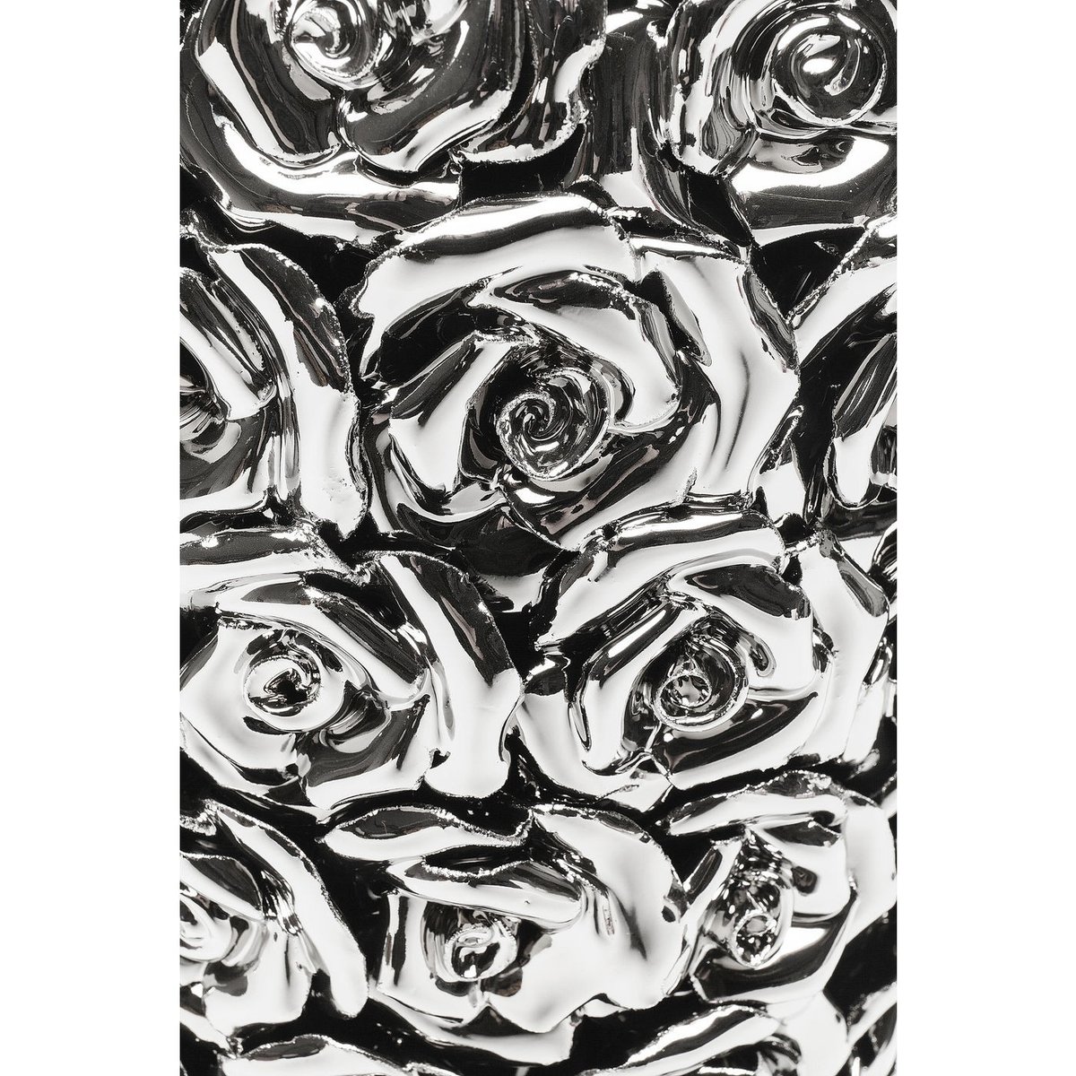 Vase roses 36cm argent, KARE DESIGN