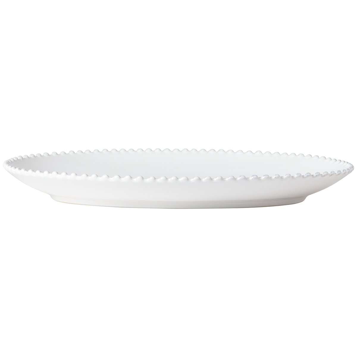 Plat Ovale Pearl blanc, COSTA NOVA