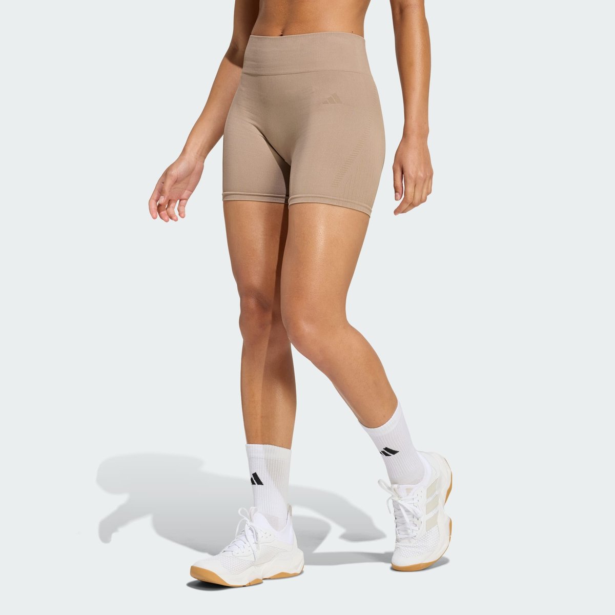 Legging De Training Maille Essentials 10,2 Cm Legging De Training Maille Essentials 10,2 Cm chalky brown, adidas Performance