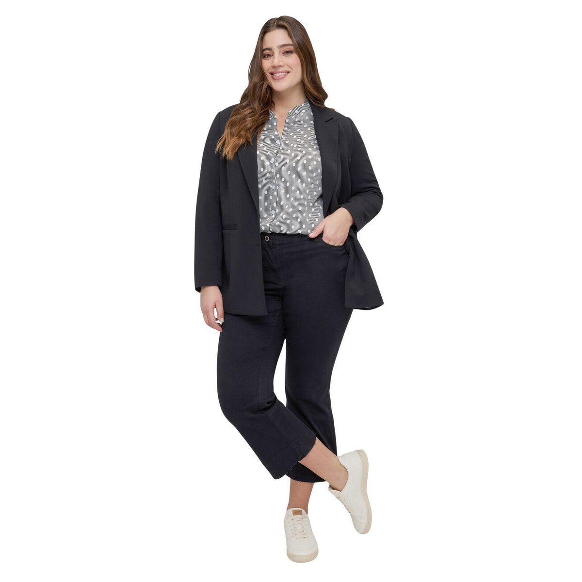 Pantalon Kick Flare noir, FIORELLA RUBINO