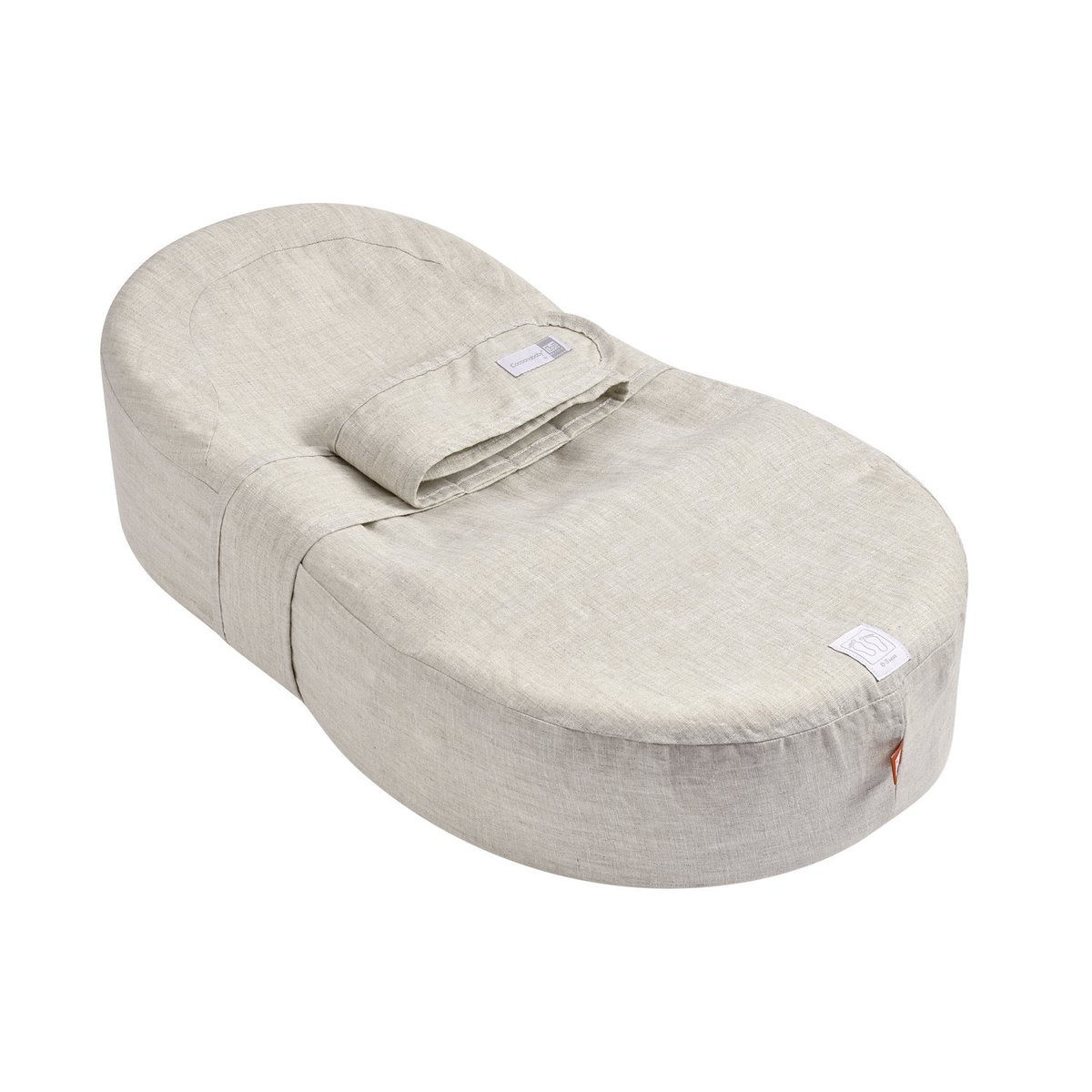 Cocon ergonomique bébé COCOONABABY lin, RED CASTLE