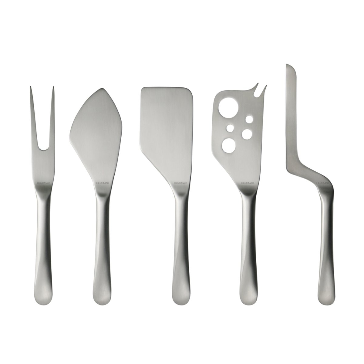 Coffret 5 pièces à fromage argent / métallique, TABLE PASSION