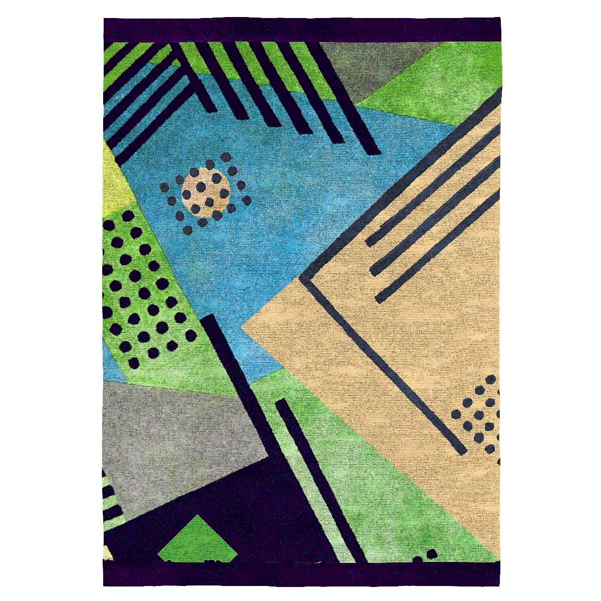 Tapis de salon METROPOL multicolore, NAF NAF HOME