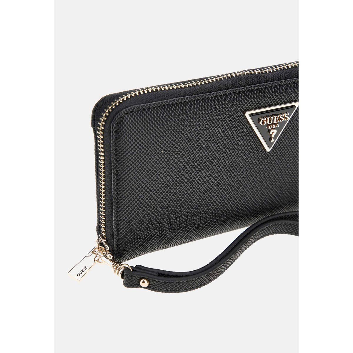 Maxi Portefeuille Laurel noir, GUESS