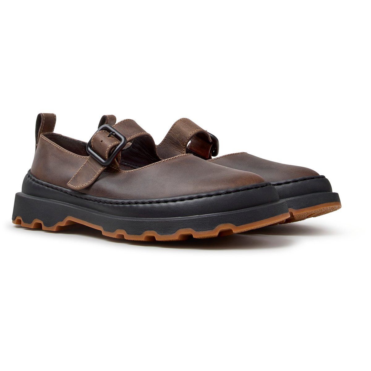 Mocassins Brutus+ Nubuck Leather beige clair 006, CAMPER