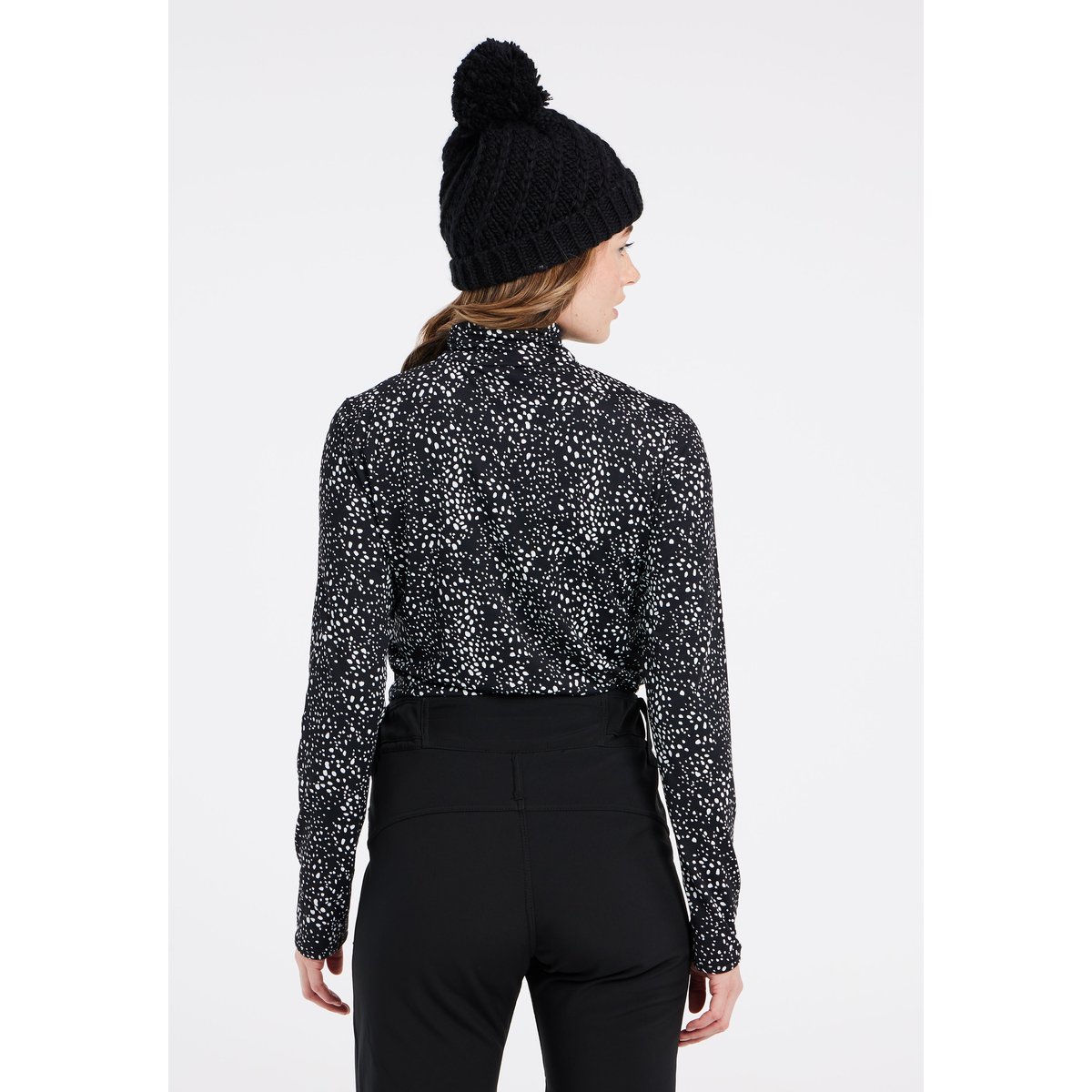 Haut 1/4 zippé PRTGRENADA true black, PROTEST
