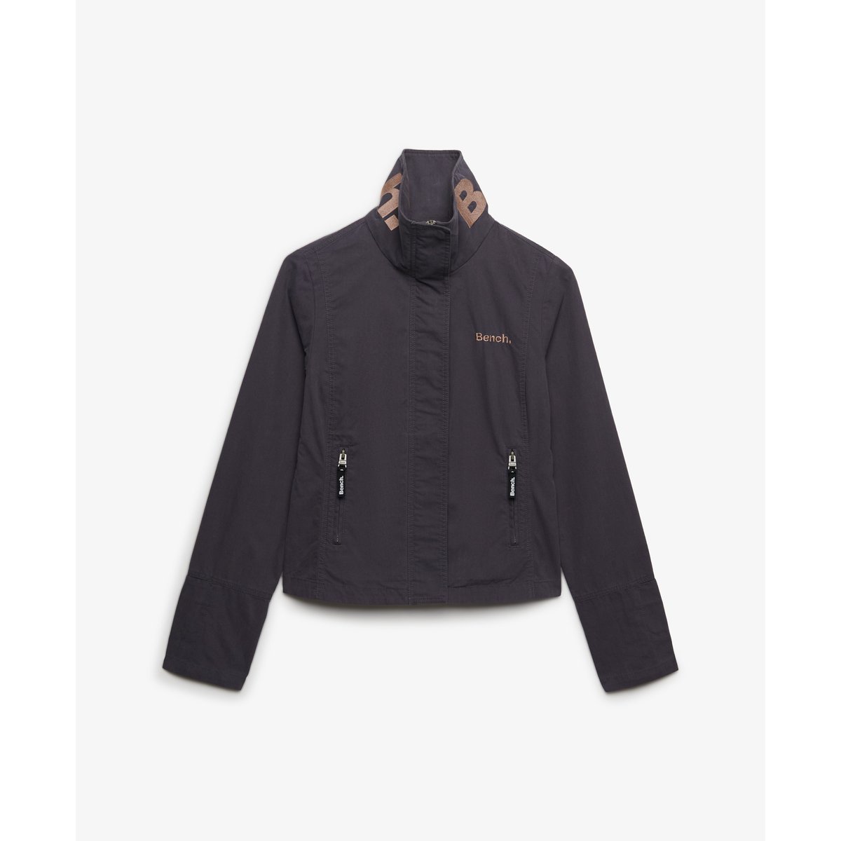 Veste Col Montant Bench Pêche anthracite/ dune, SUPERDRY