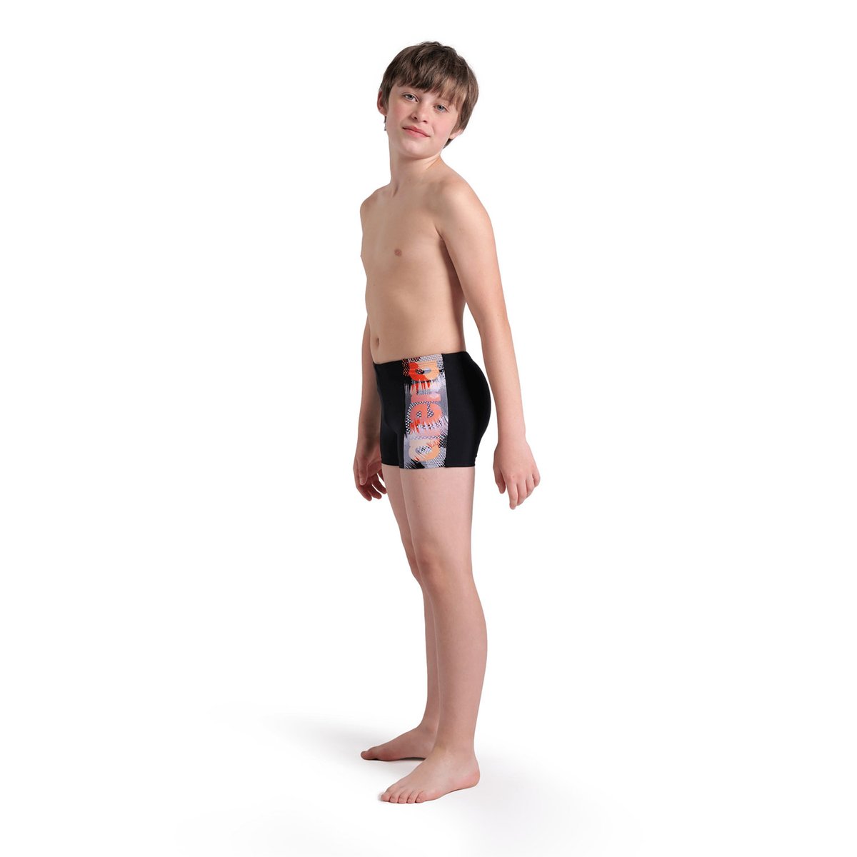 Short arena Feel Shaking pour garçon black-multi, ARENA