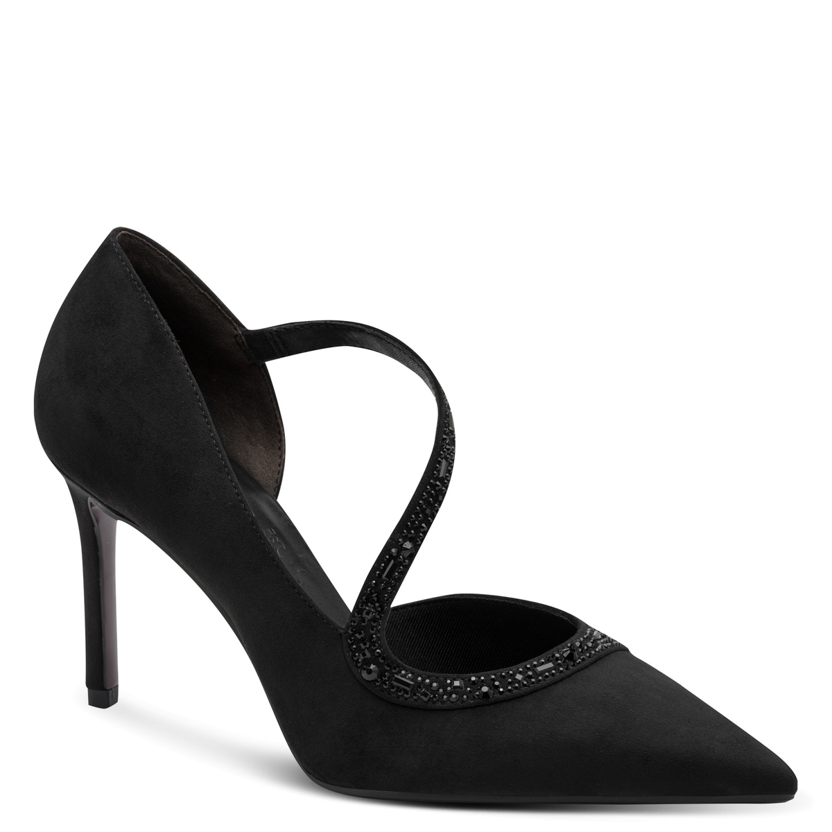 Escarpin pointu noir, TAMARIS