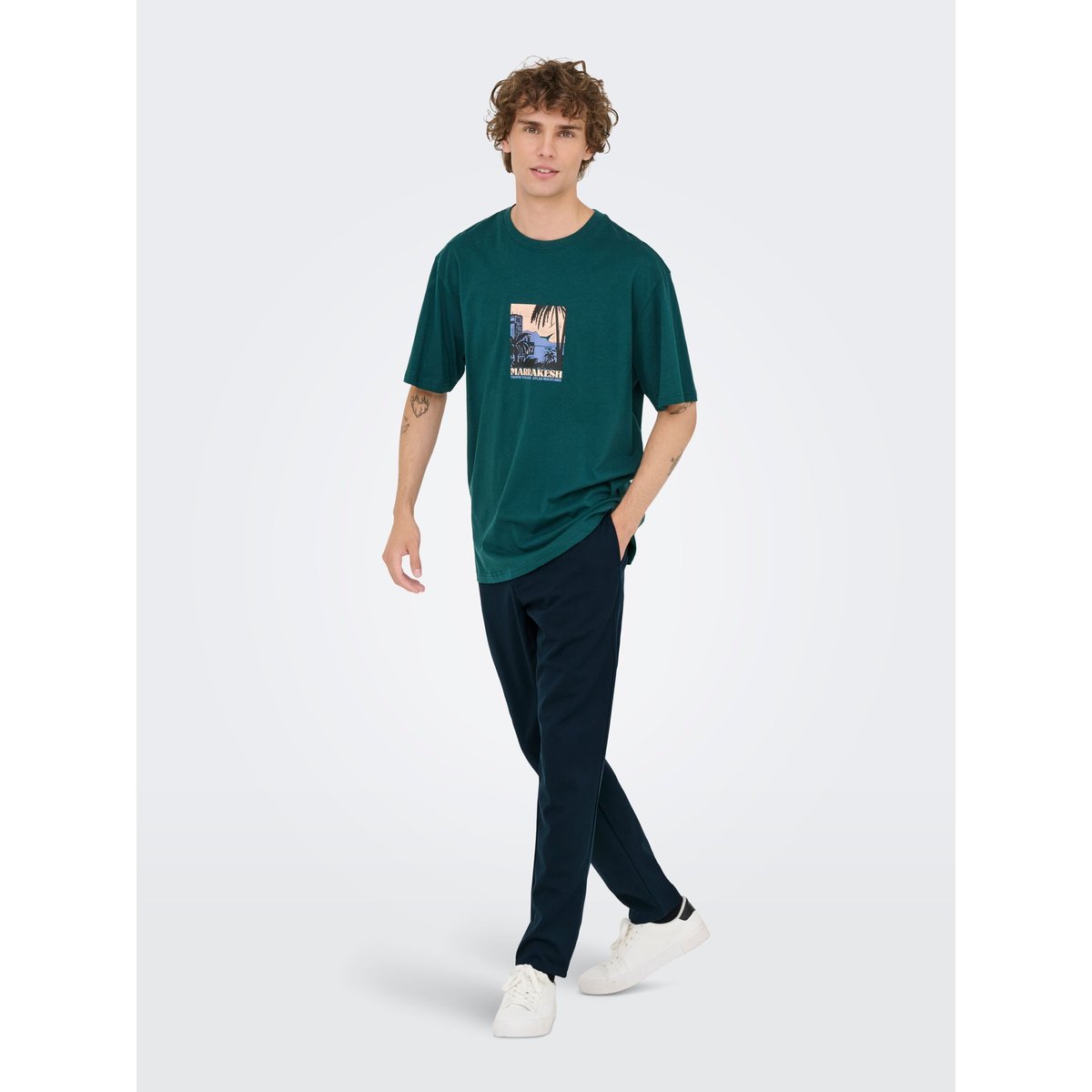 Pantalon Chino dark sapphire, ONLY & SONS