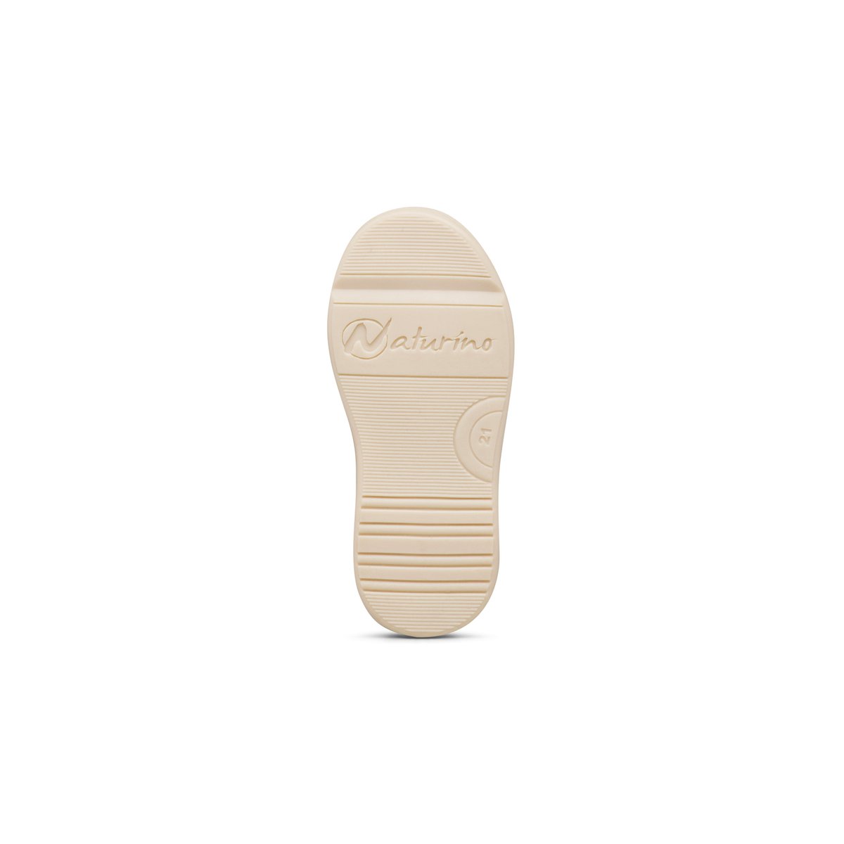Baskets en cuir EINDHOVEN 2 VL. blanc crème-, NATURINO