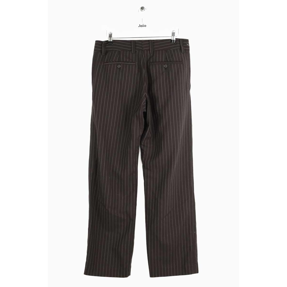 Pantalon droit - Très Bon État marron, HUGO BOSS