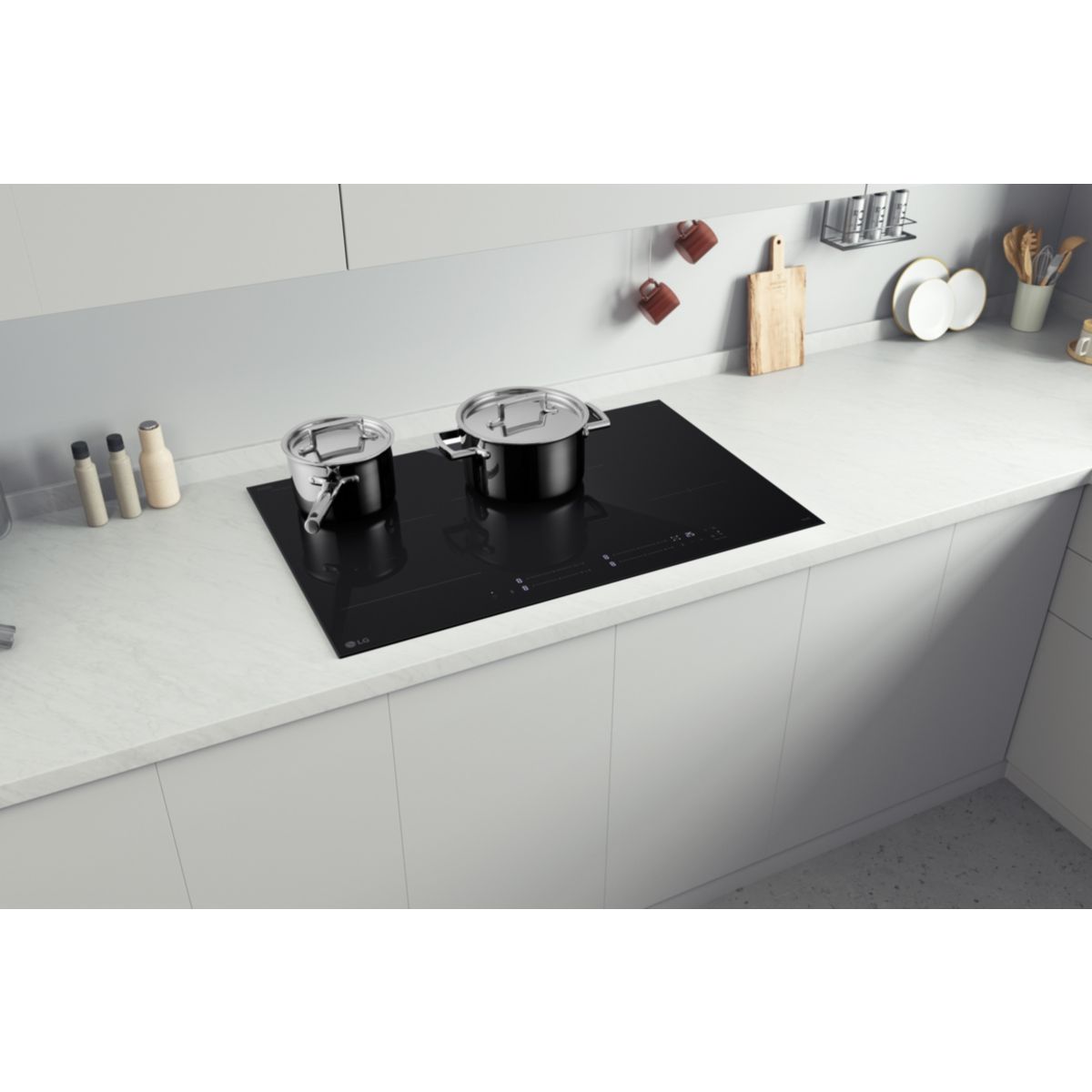 Plaque induction CBIZ3035B Flex XL couleur unique, LG