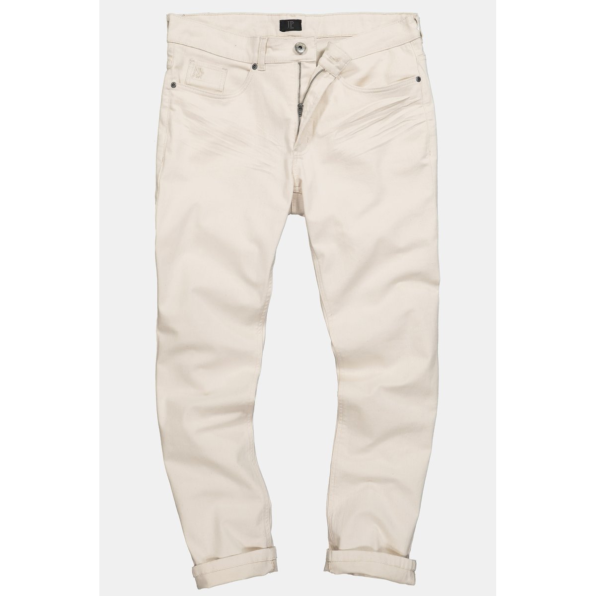 Jean 5 poches, coupe Straight Fit blanc cassé, JP1880