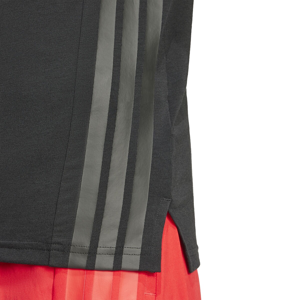 T-shirt manches courtes 3 bandes D4T noir, adidas Performance