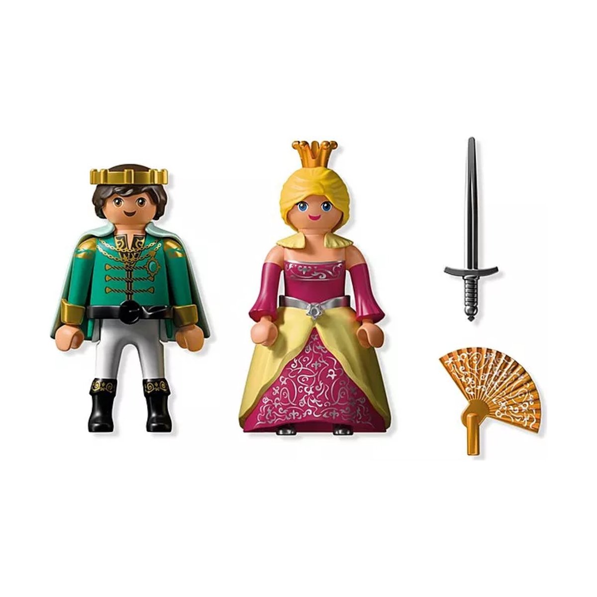 Duo : Prince et princesse & accessoires multicolore, PLAYMOBIL