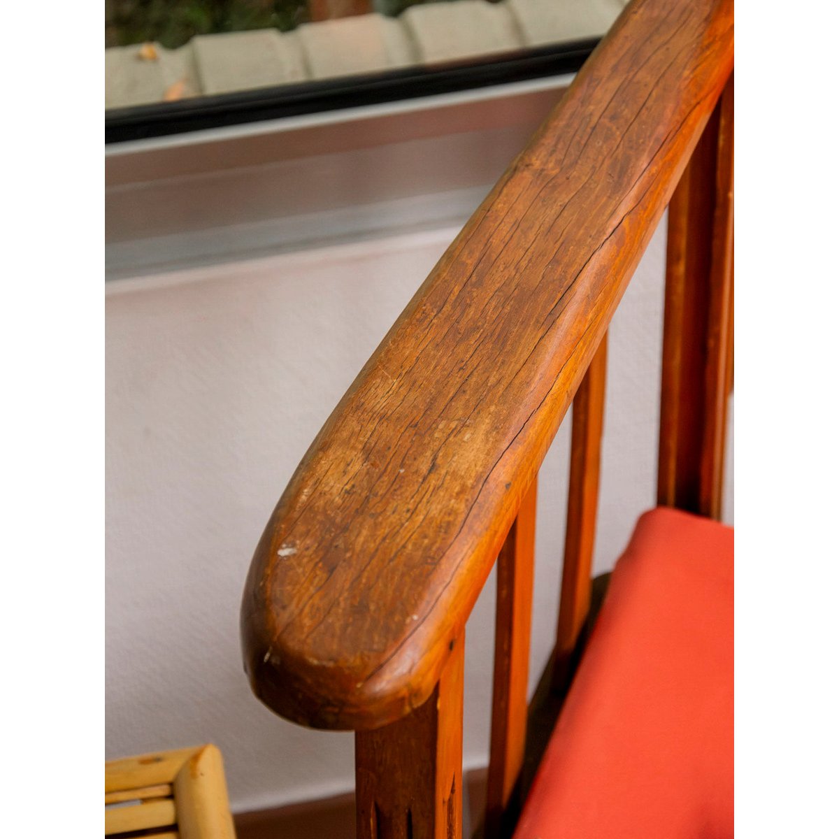 Fauteuil de lecture et de détente Ernest N°1622 - Bon état rouge, DEBONGOUT